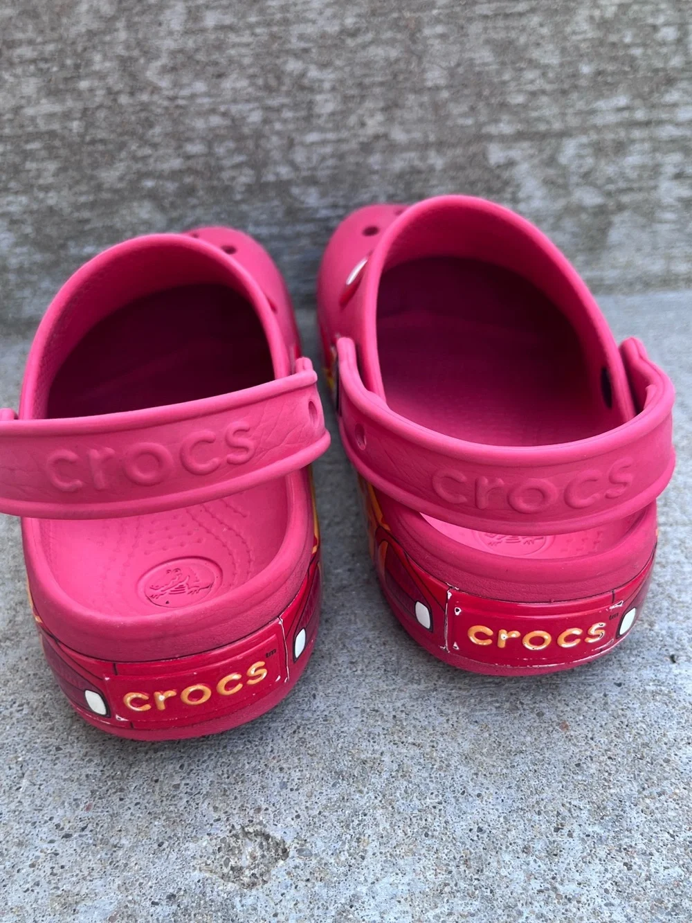 Crocs Lightning McQueen Size 13